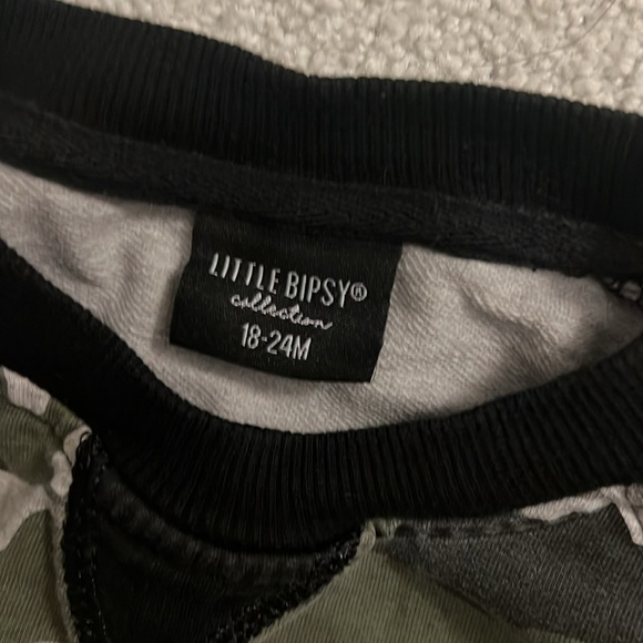 Little Bipsy Crewneck sweatshirt camo - Picture 2 of 3
